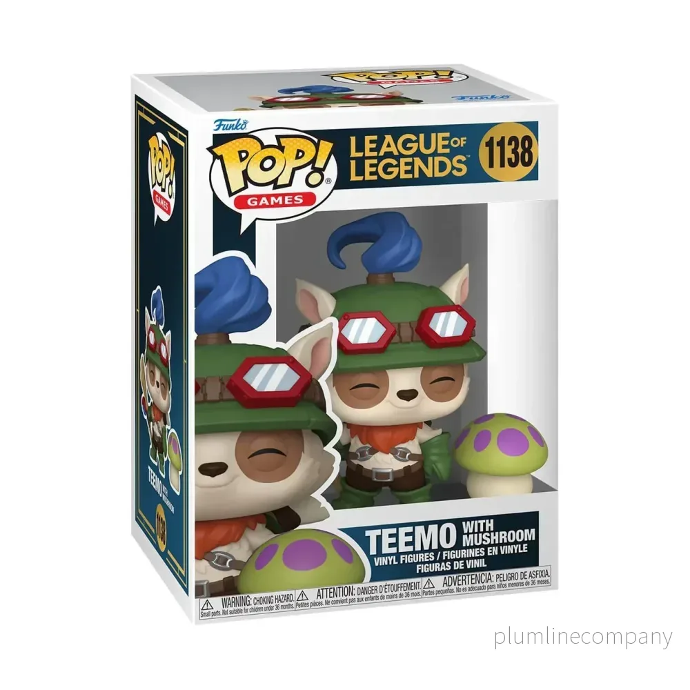 League of Legends POP! Figur Teemo med Shroom – 9 cm - Bild 3