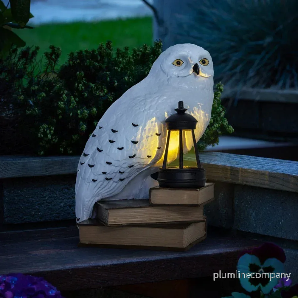 Harry Potter LunaGlo Lampa Hedwig Gnome Harry Potter LunaGlo Lampa Hedwig Gnome