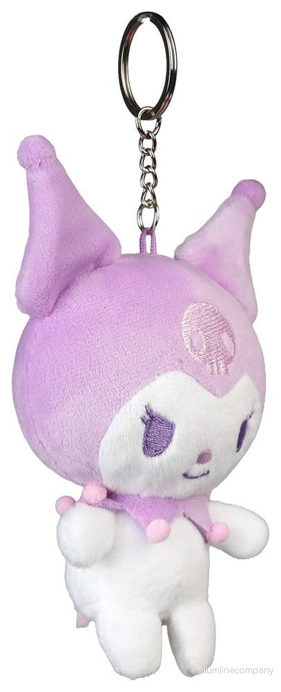 Sanrio gosedjur Nyckelring Kuromi Kawaii 12 cm - Bild 3