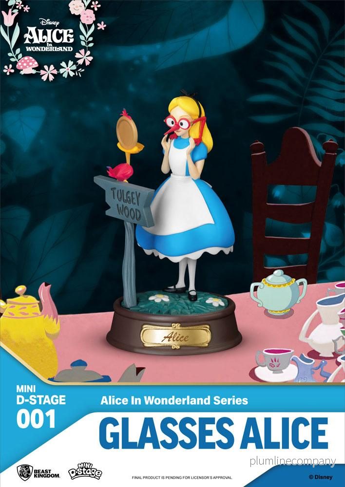 Alice i Underlandet Mini Diorama Scenfigurer 6-pack 10 cm - Bild 3