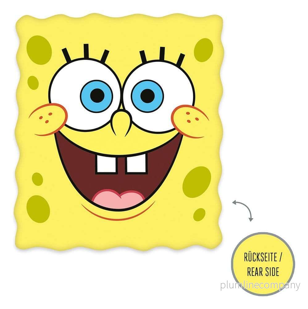 SpongeBob SquarePants kudde – SpongeBob-huvud, 27 x 31 cm SpongeBob SquarePants kudde – SpongeBob-huvud, 27 x 31 cm