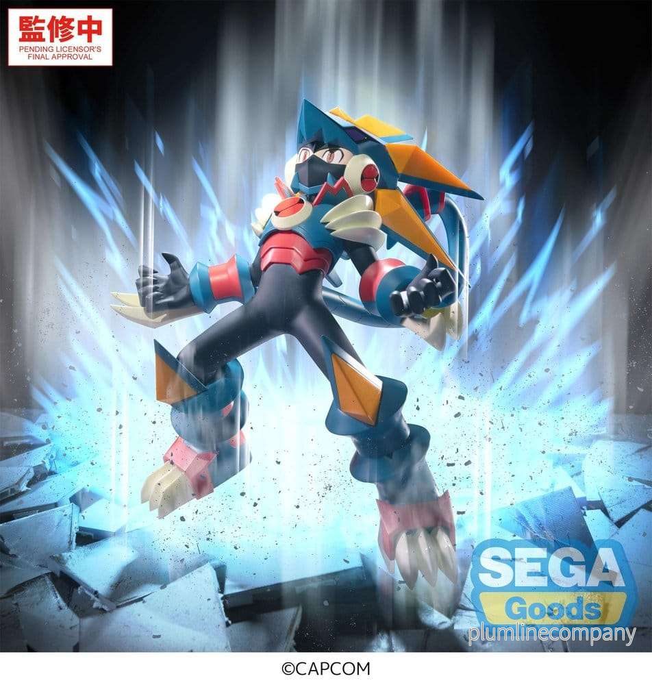 Mega Man Battle Network Luminasta PVC-figur Mega Man Gregar Beast 17 cm - Bild 2