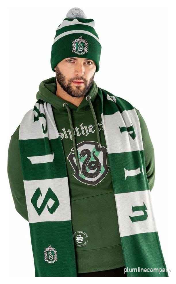Harry Potter Halsduk Slytherin Extra Lång Harry Potter Halsduk Slytherin Extra Lång