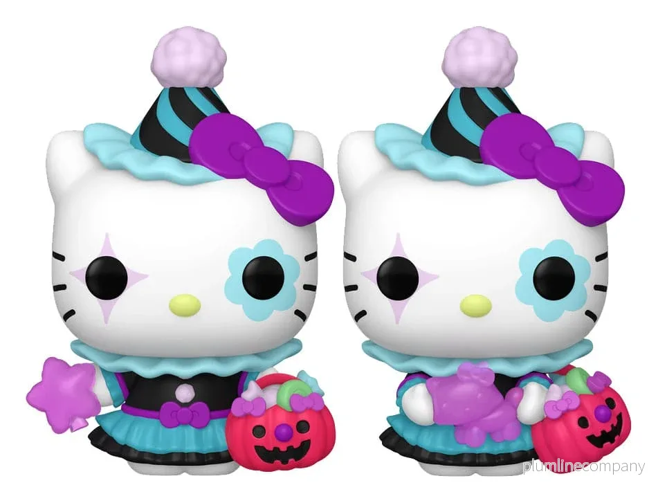 Sanrio POP! Animationsfigurer: Hello Kitty – HK Spooky med Chase, 9 cm Sortiment (6)
