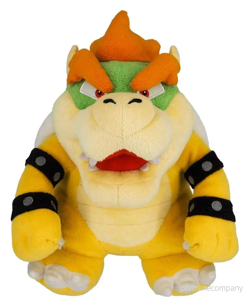 Super Mario gosedjur Bowser, 25 cm Super Mario gosedjur Bowser, 25 cm