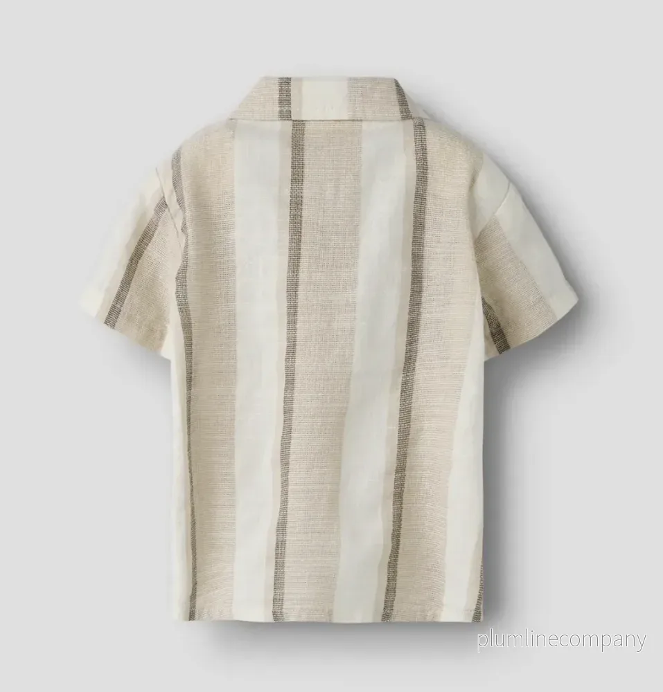 SISTA CHANSEN - Skjorta Baby - NBMFIBERT SS LOOSE SHIRT LIL - Bild 2
