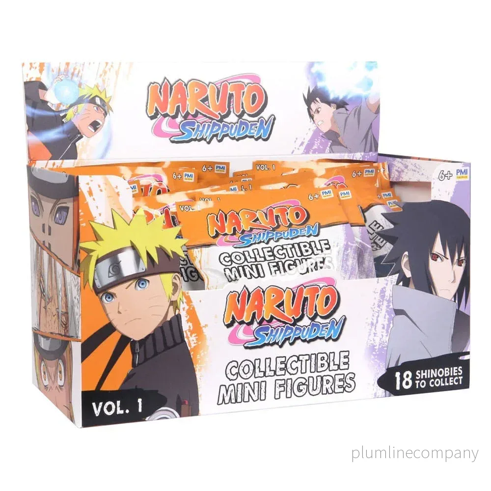 Naruto Blind Bag Mini-Figurer Display (24) Naruto Blind Bag Mini-Figurer Display (24)