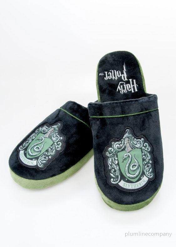 Harry Potter Tofflor Slytherin Storlek M Harry Potter Tofflor Slytherin Storlek M