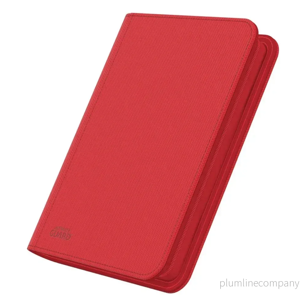 Ultimate Guard Zipfolio 160 8-Pocket Xenoskin - Röd - Bild 2
