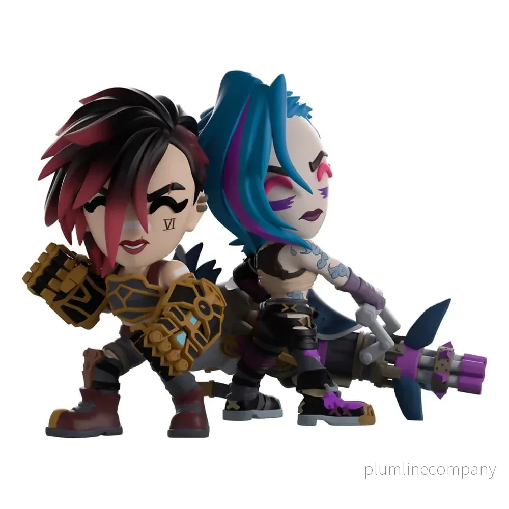 Arcane Figurer 2-Pack Vi & Jinx 11 cm