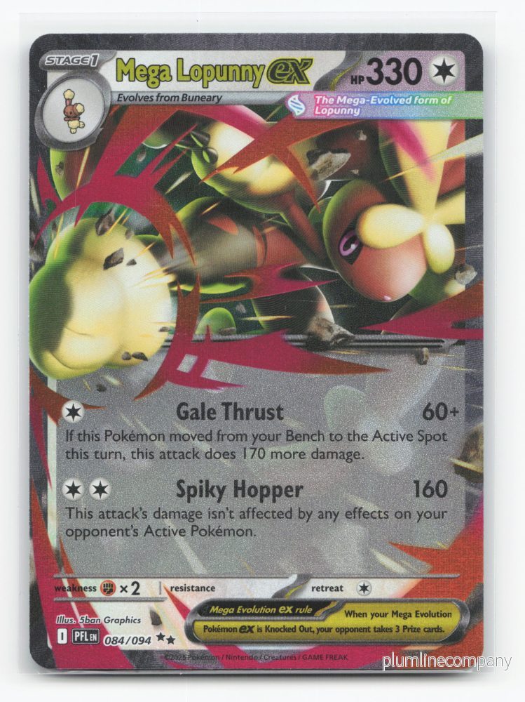 Mega Lopunny ex 084/094 – Phantasmal Flames Mega Lopunny ex 084/094 – Phantasmal Flames