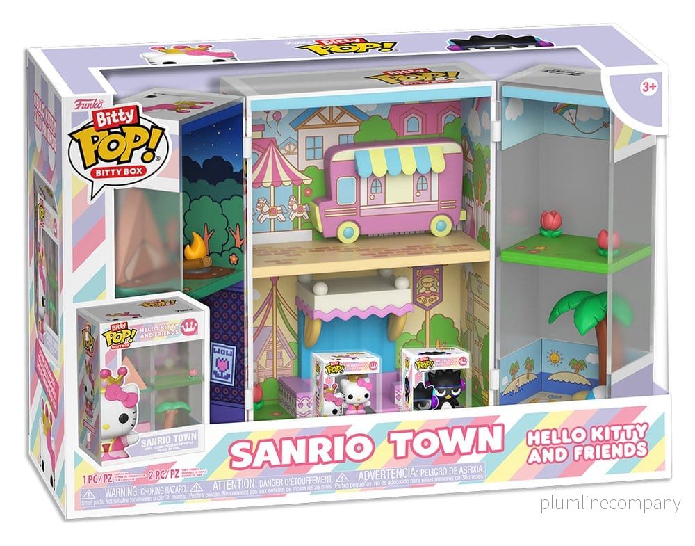 Sanrio Bitty POP! Boxar Figurer Sanrio Town - Bild 2