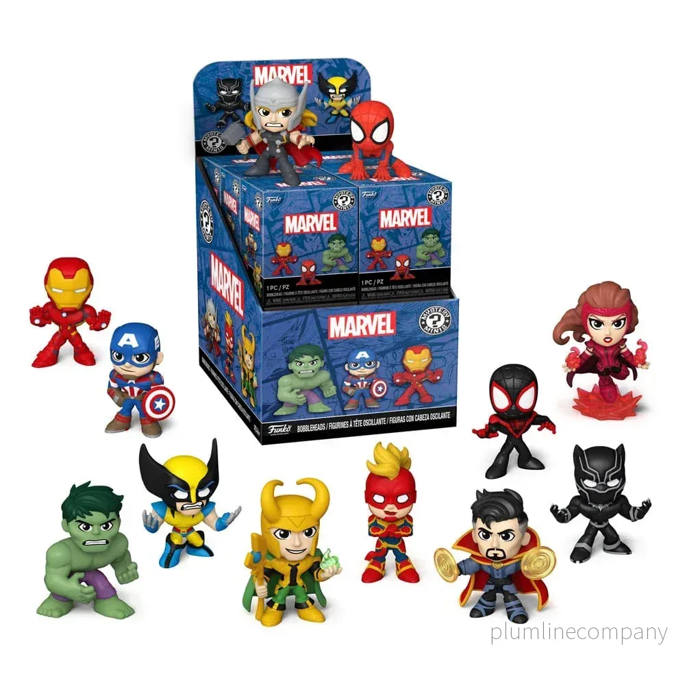 Marvel Mini Figures New Classics 5 cm Display (12) - Bild 2