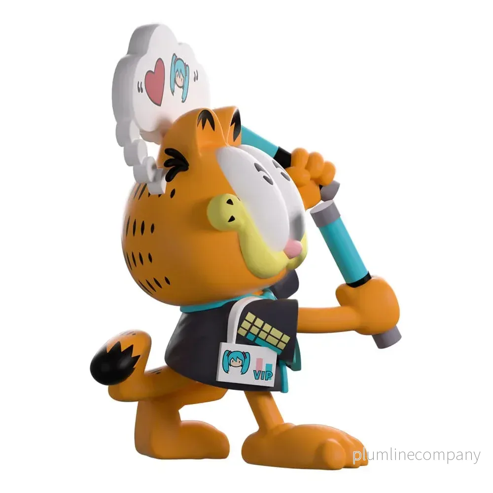 Hatsune Miku x Garfield Figur Miku Concert Garfield 13 cm - Bild 3