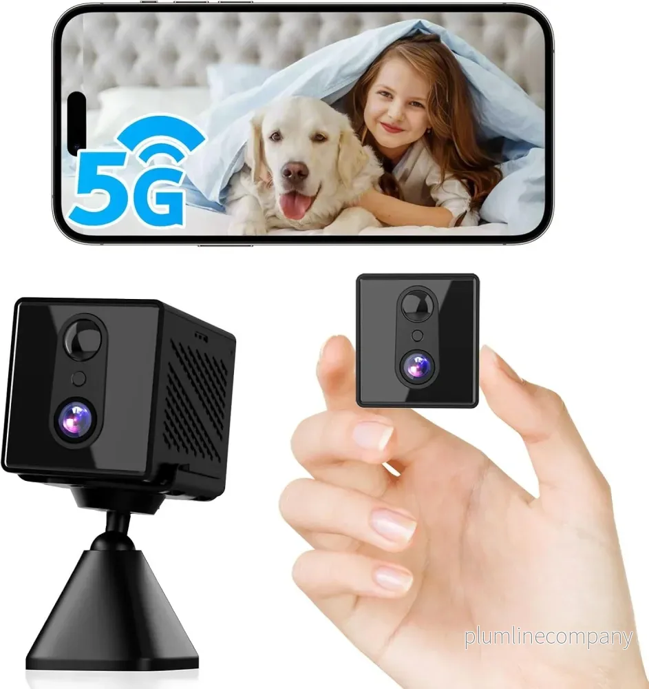 4K Övervakningskamera 5GHz WiFi Mini-kamera, Nattseende, Rörelsesensor, Lång batteritid, Fjärrvisning 4K Övervakningskamera 5GHz WiFi Mini-kamera, Nattseende, Rörelsesensor, Lång batteritid, Fjärrvisning
