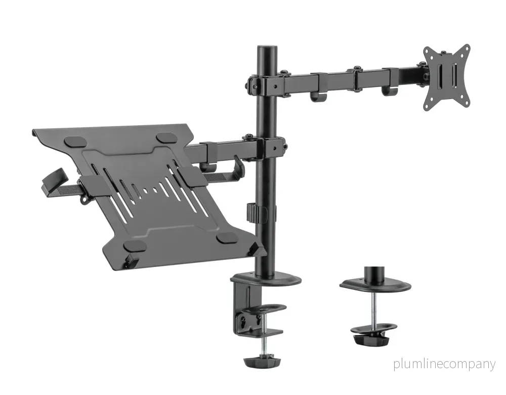NÖRDIC Monitorarm och bärbar datorhållare monitor 17-32″ 9kg bärbar 10-15,6″ monitorfäste NÖRDIC Monitorarm och bärbar datorhållare monitor 17-32″ 9kg bärbar 10-15,6″ monitorfäste