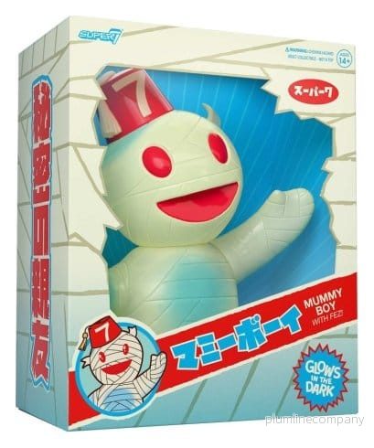 Super7 Samlarfigur Mummy Boy (Glödande med Fez) Super7 Samlarfigur Mummy Boy (Glödande med Fez)