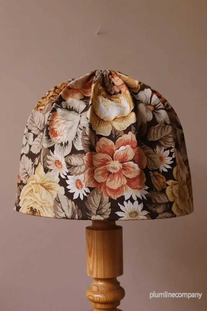 Fjällsippa lampskärm 30 cm till golvlampa och bordslampa - Bild 2