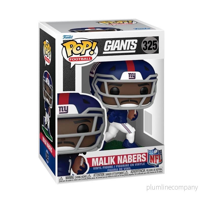 NFL: Legends POP! Sports Figur Giants - Malik Nabers 9 cm - Bild 3