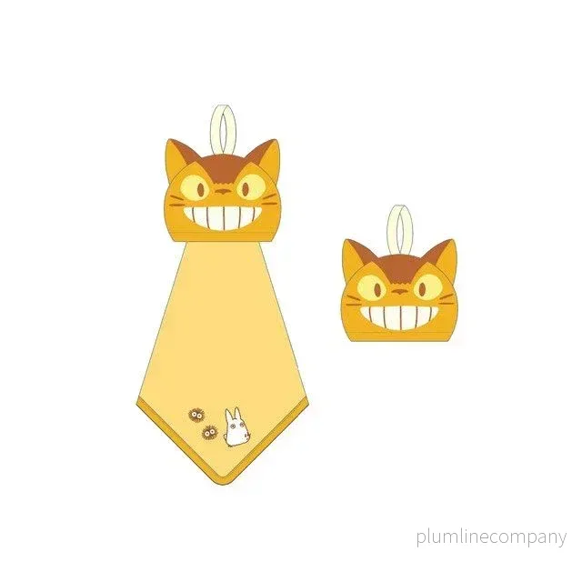 My Neighbor Totoro Pop-Up Mini Handduk Catbus 25 x 25 cm - Bild 2