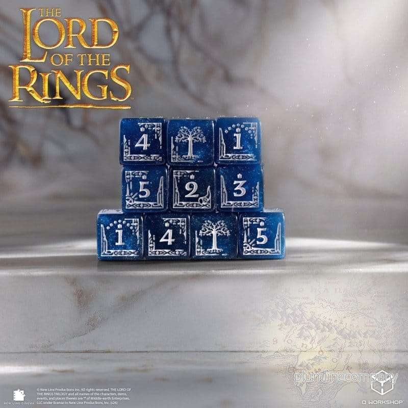 The Lord of the Rings: Gondor – set med 10 D6-tärningar - Bild 3