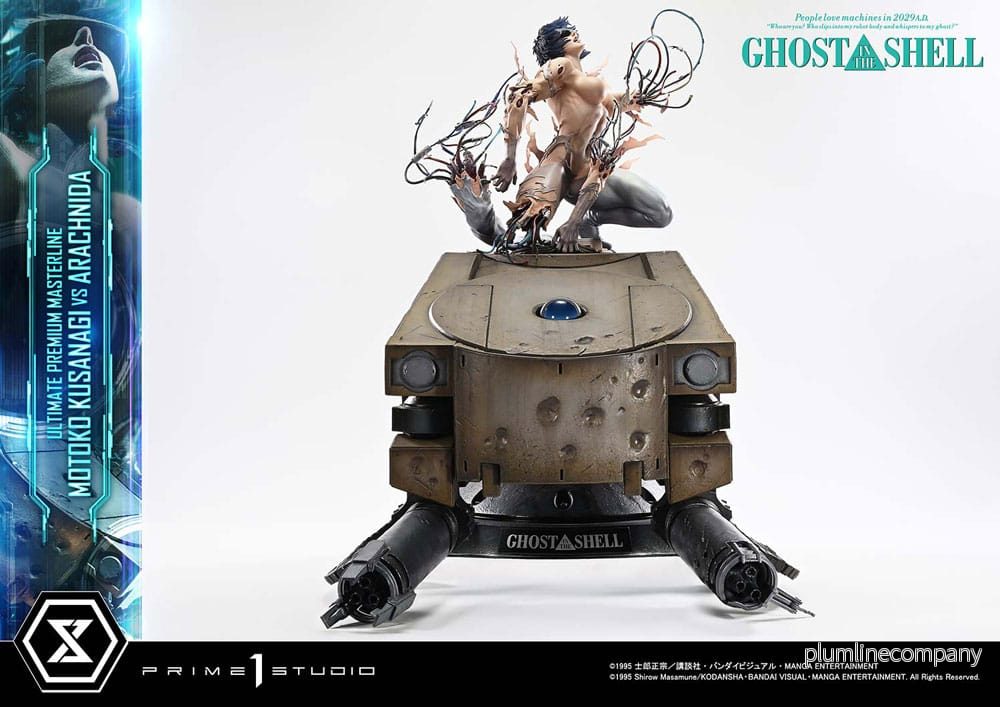 Ghost in the Shell Ultimate Premium Masterline Series staty 1/4 Motoko Kusanagi vs Arachnida 68 cm