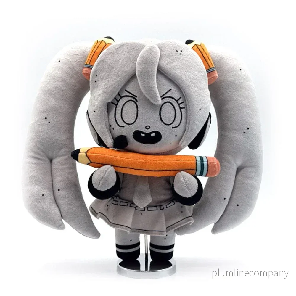 Svampbob x Hatsune Miku gosedjur DoodleBob Miku 22 cm - Bild 2