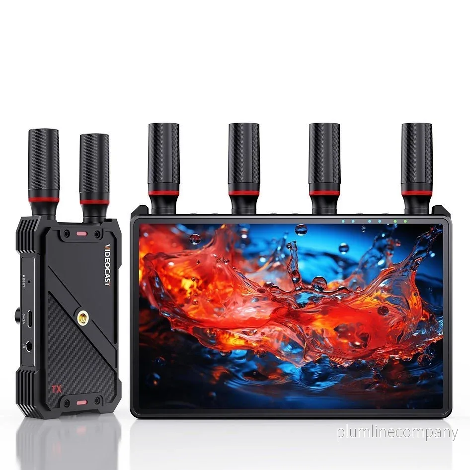 NÖRDIC Trådlös Portabel 7″ skärm, video sändare och mottagare, 2.4G/5.0G, 4k HDMI INPUT / 1080p OUTPUT, 400m NÖRDIC Trådlös Portabel 7″ skärm, video sändare och mottagare, 2.4G/5.0G, 4k HDMI INPUT / 1080p OUTPUT, 400m