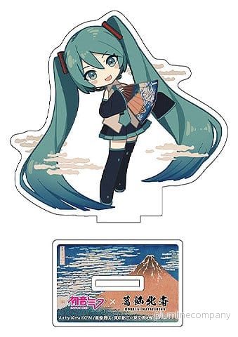 Hatsune Miku x Katsushika Hokusai iXima Die-Cut Akrylställning Fin Vind, Klar Morgon (Chibi) 10 cm (5) Hatsune Miku x Katsushika Hokusai iXima Die-Cut Akrylställning Fin Vind, Klar Morgon (Chibi) 10 cm (5)