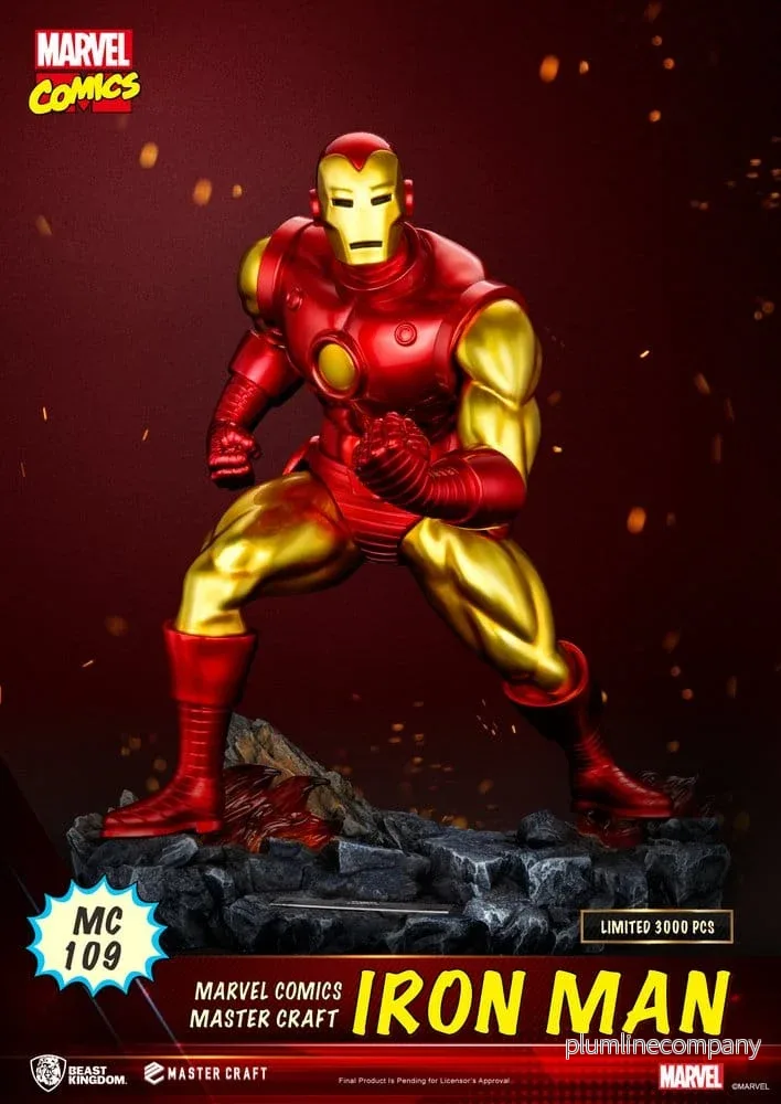 Marvel Comics Master Craft Figur Iron Man 29 cm - Bild 2