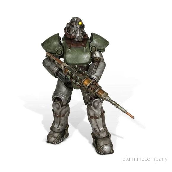 Fallout 4 Life-Size Statue T-51b Power Armor 213 cm - Bild 2