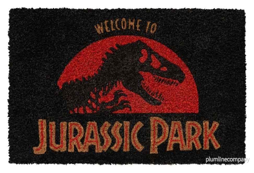 Jurassic Park Dörrmatta 60 x 40 cm Jurassic Park Dörrmatta 60 x 40 cm