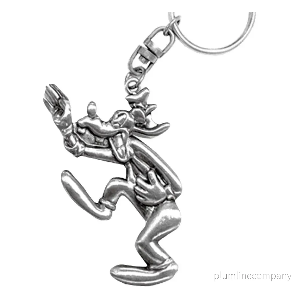 Disney Pewter-Nyckelring Goofy – Officiell Licensierad Nyckelring