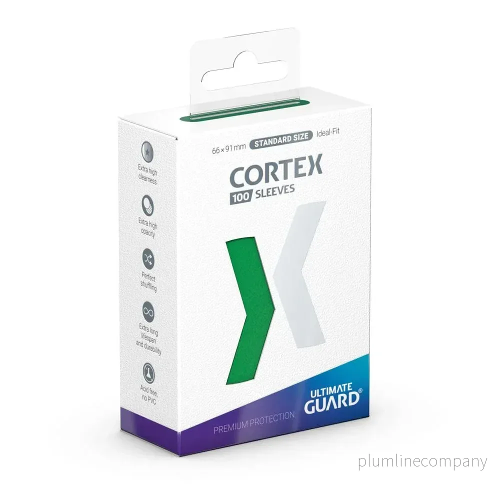 Ultimate Guard CORTEX Sleeves Standard Size (100) - Grön - Bild 2
