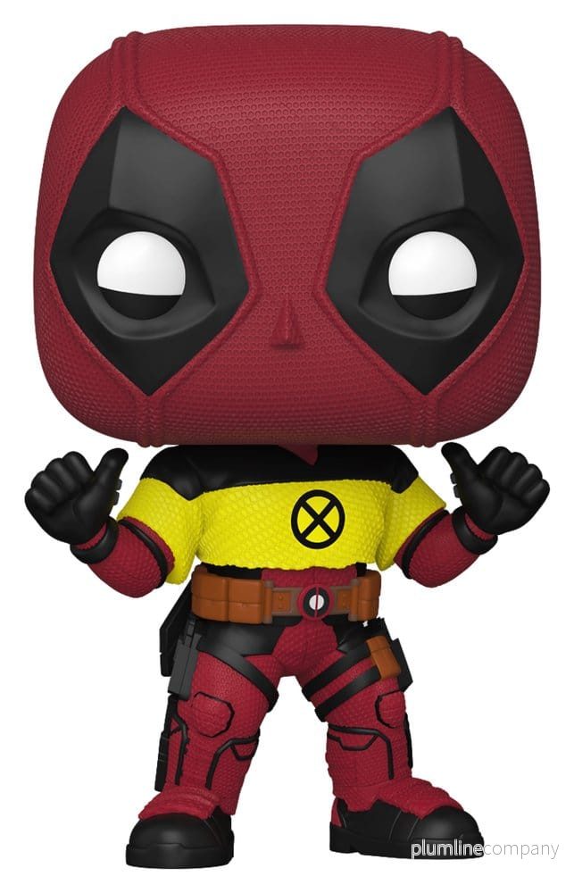 Deadpool 2 POP! Figur Deadpool med X-Men T-shirt 9 cm Deadpool 2 POP! Figur Deadpool med X-Men T-shirt 9 cm