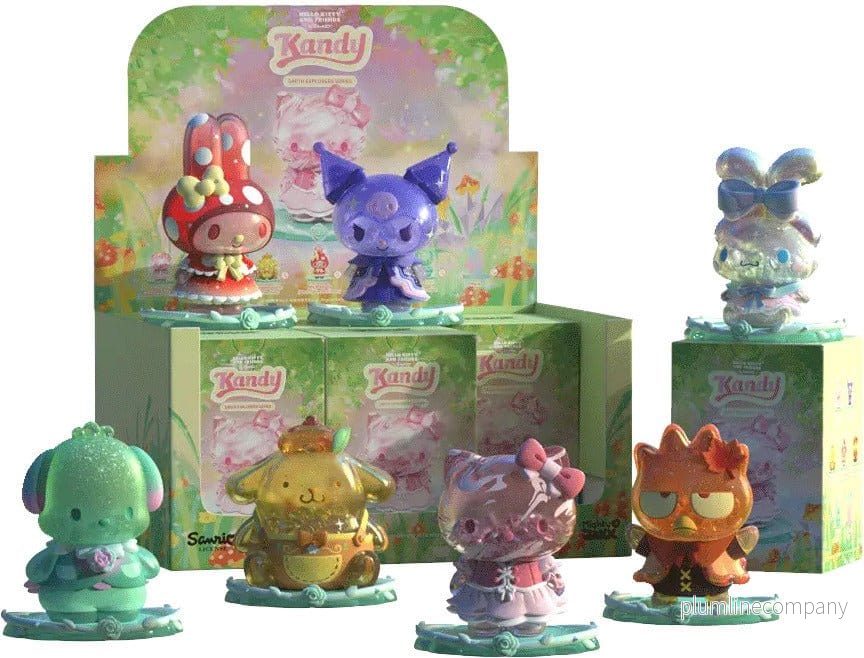 Sanrio Earth Explorer Series Kandy 4-tums vinylfigur blind box display (6) Sanrio Earth Explorer Series Kandy 4-tums vinylfigur blind box display (6)
