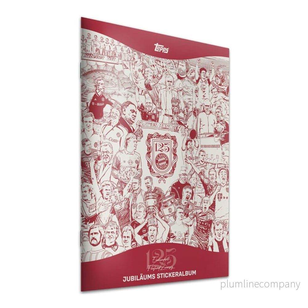 125 Jahre FC Bayern München Sticker Collection Album *tysk version* 125 Jahre FC Bayern München Sticker Collection Album *tysk version*