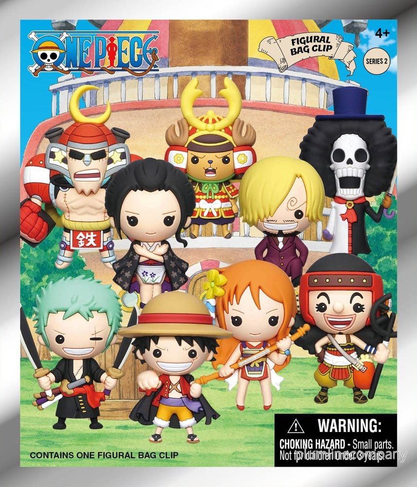 One Piece 3D PVC-påsklämmor Serie 2 Display (24 stycken) - Bild 3