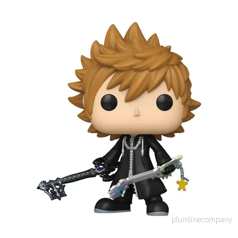 Kingdom Hearts POP! Games Figur Roxas w/Keyblades 9 cm - Bild 2