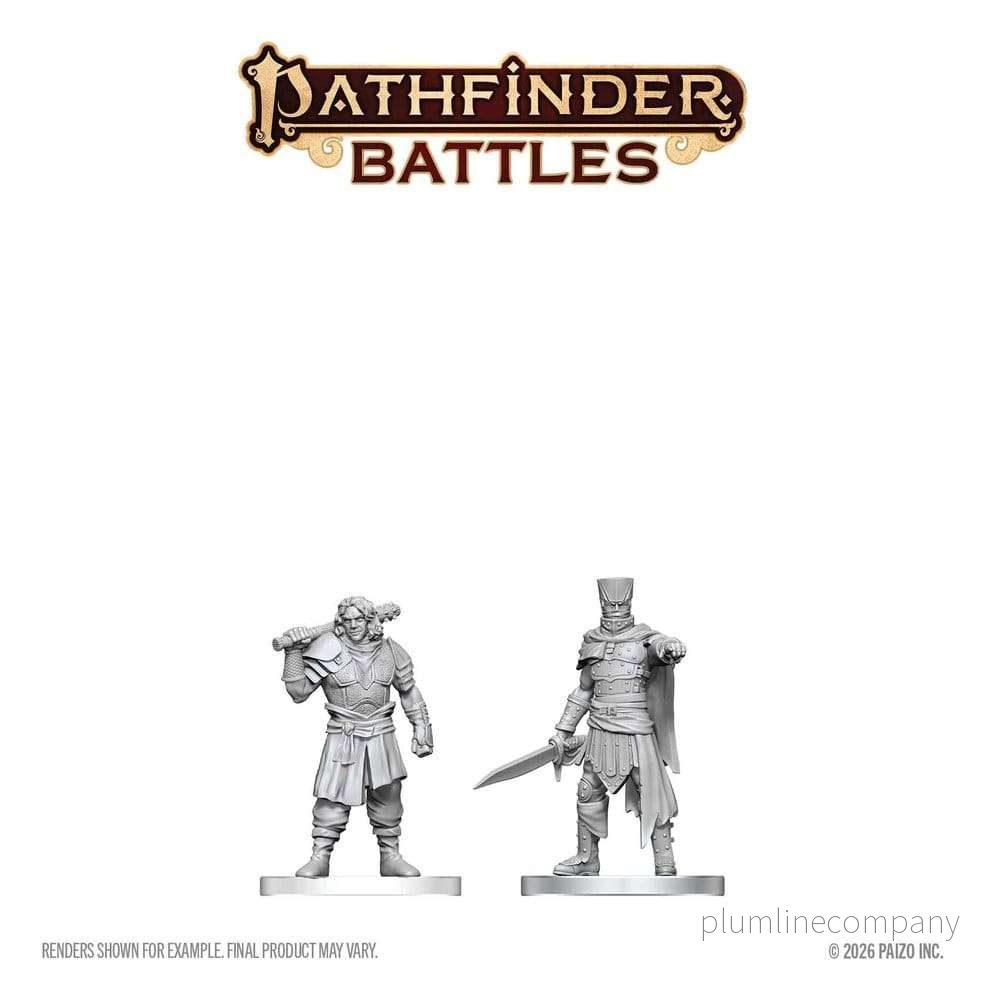 Pathfinder Battles Deep Cuts omålade miniatyrer Ruffian & Gang Leader 14 cm - Bild 2