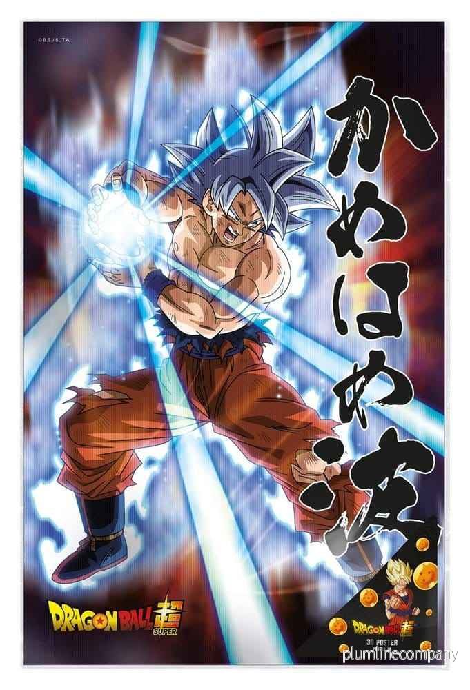 Dragon Ball Super 3D-affisch Överlevnad Goku 38 x 58 cm - Bild 3