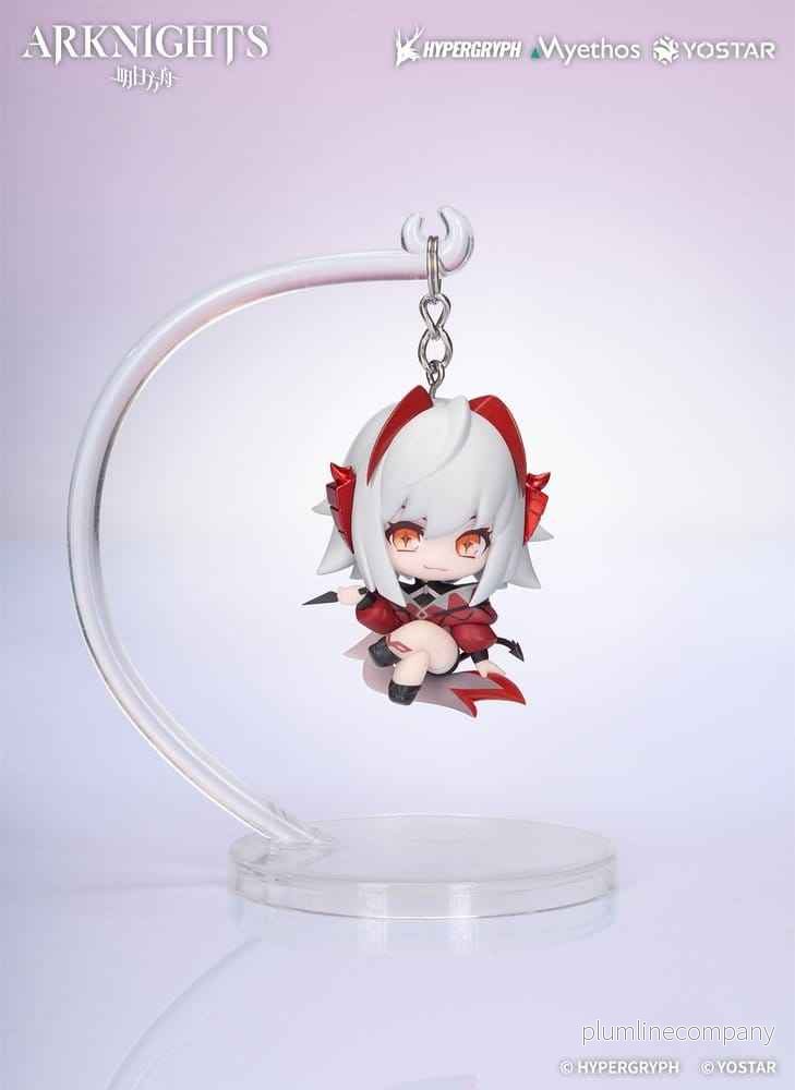 Arknights Figur i PVC Wiš'adel 5 cm Miniatur med Nyckelringsfunktion - Bild 3