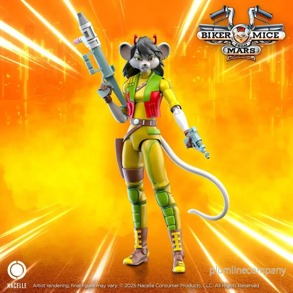 Biker Mice From Mars Action Figur Carbine 23 cm - Bild 2