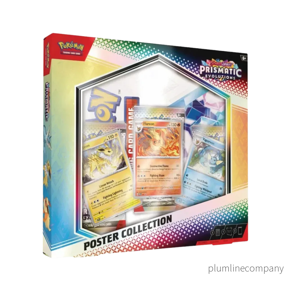 Pokémon TCG: Prismatic Evolutions Poster Collection Box Pokémon TCG: Prismatic Evolutions Poster Collection Box