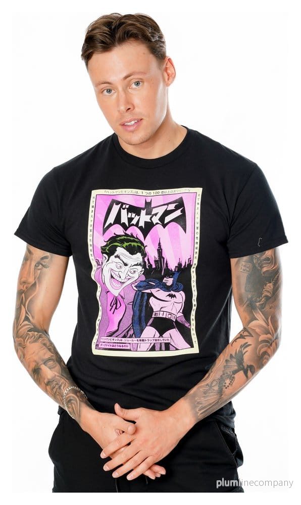 Batman T-shirt Joker Anime Poster – Officiell merchandise med unik design - Bild 2