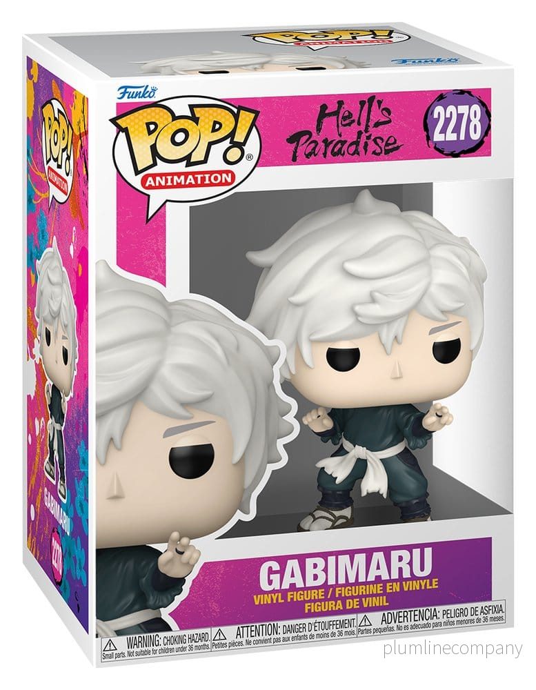 Hell's Paradise: Jigokuraku POP! Animation Figur Gabimaru 9 cm - Bild 3