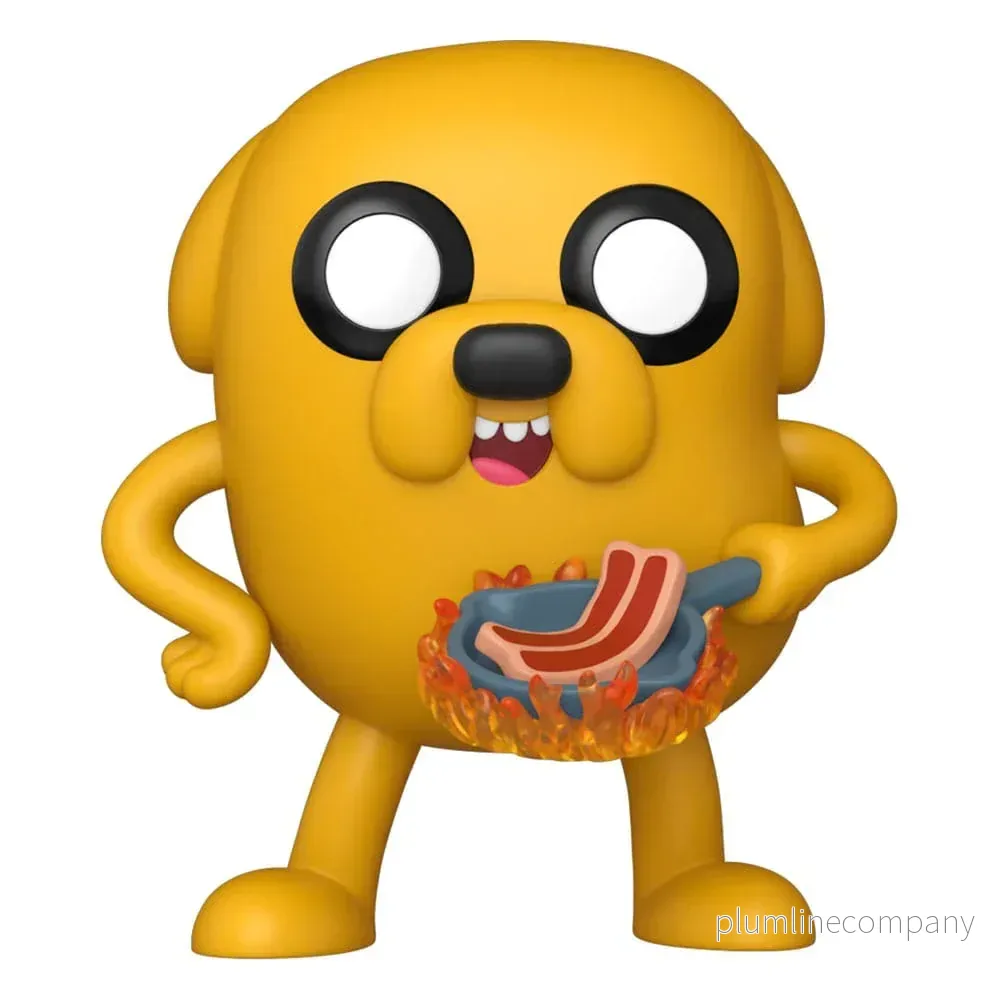 Adventure Time POP! Animation Figur Jake med Baconpannkakor 9 cm - Bild 2