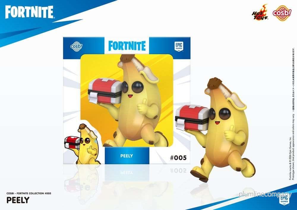 Fortnite Cosbi minifigur Peely 8 cm - Bild 2