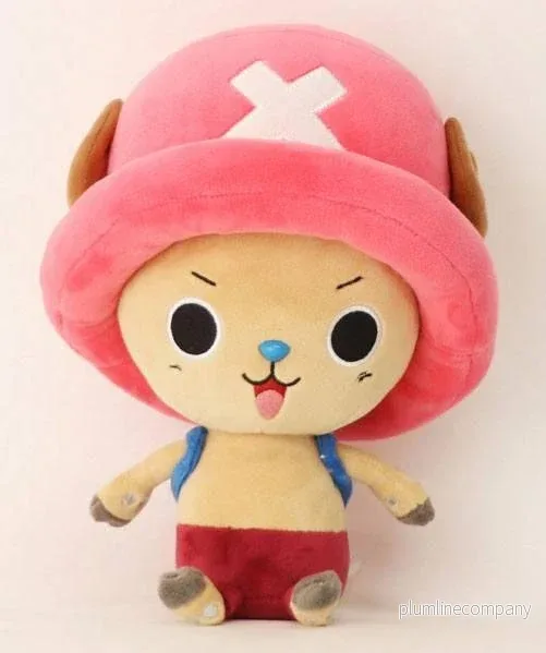 One Piece Plush Figur Chopper Ny Version 2 - 25 cm