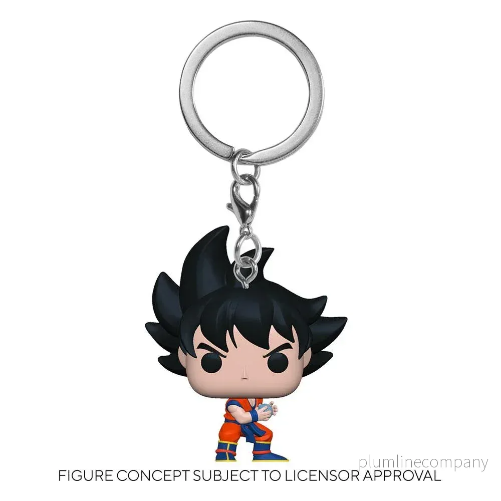 Dragon Ball Z Pocket POP! Nyckelringar 4 cm Goku med Kamehameha